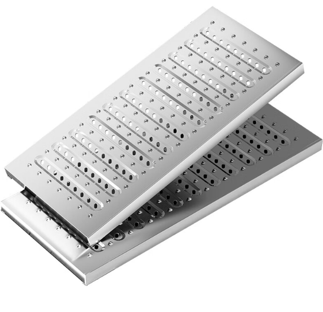 蒙山不锈钢沟盖板展示